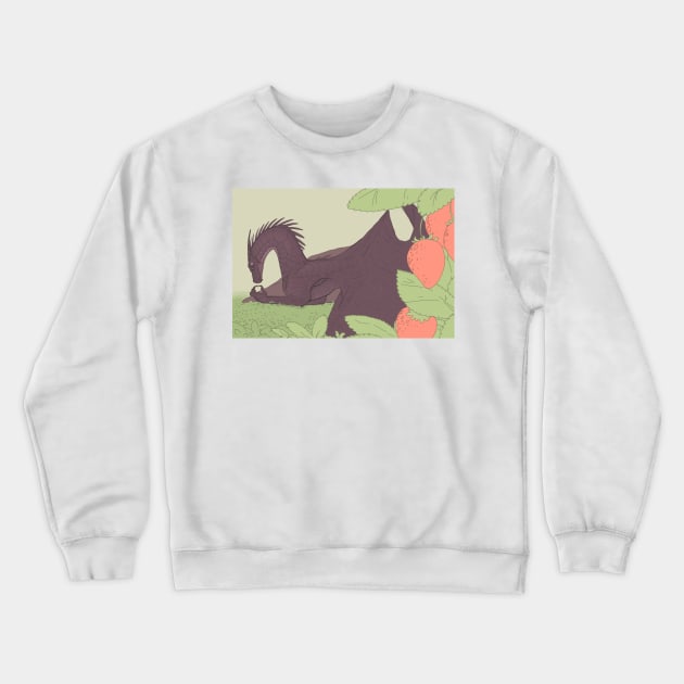 Strawberry Prince Crewneck Sweatshirt by IceOfWaterflock